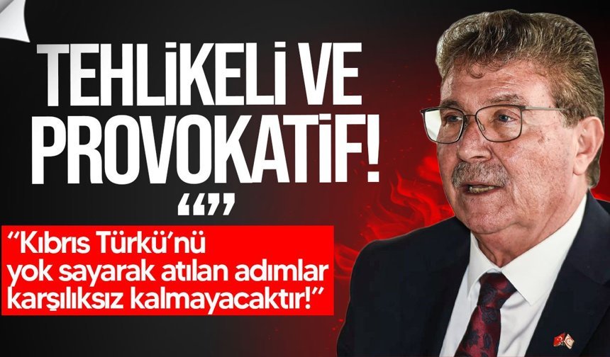 Üstel’den Hristodulidis’e sert tepki: Tehlikeli adım