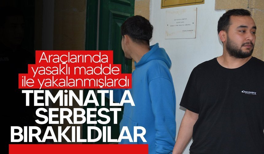 Yasaklı madde zanlıları mahkemeye çıkarıldı!