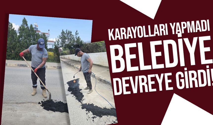 Yeniboğaziçi Belediyesi devreye girdi: Yollar asfaltlanıyor