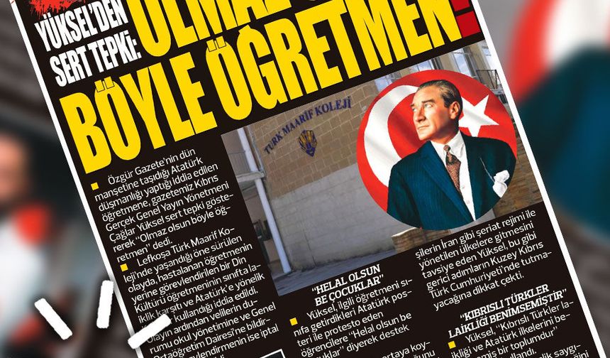 14 MAYIS 2026 KIBRIS GERÇEK MANŞET