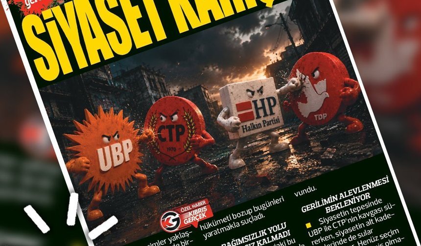 15 MAYIS KIBRIS GERÇEK MANŞET