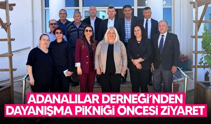 Adanalılar Derneği’nden Fatma Çimen Tuğlu'ya ziyaret