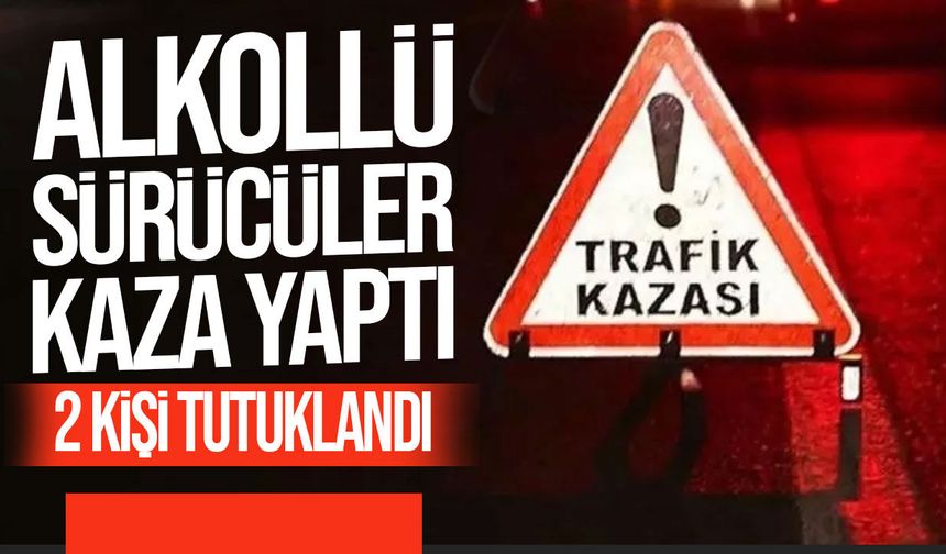 Haspolat ve Lapta’da alkollü sürücüler kaza yaptı