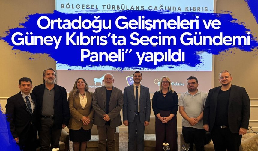 Alsancak’ta “Bölgesel Türbülans Çağında Kıbrıs” paneli