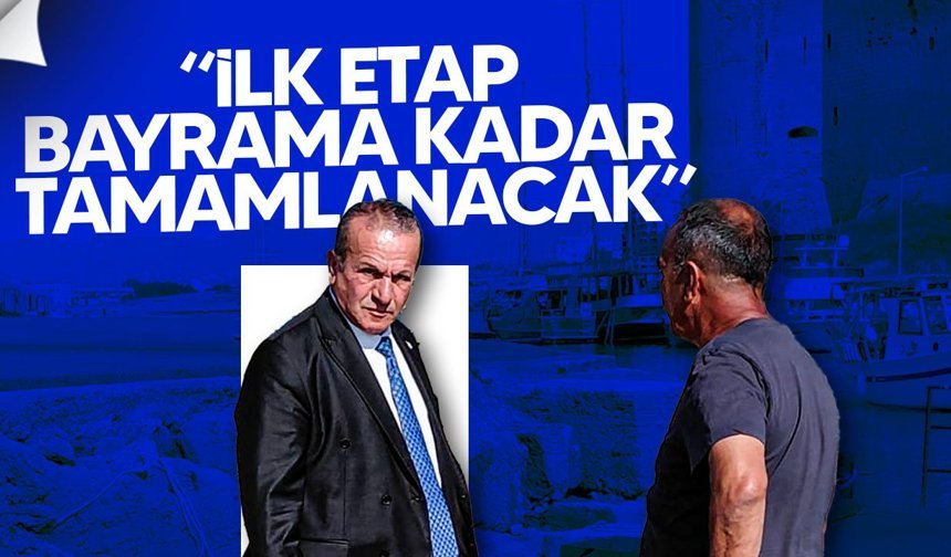 Ataoğlu: Girne Antik Limanı etap etap yenileniyor