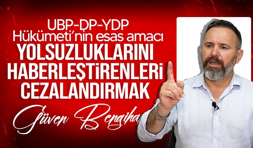 Bengihan: "Yasa basın özgürlüğünü tehdit ediyor"
