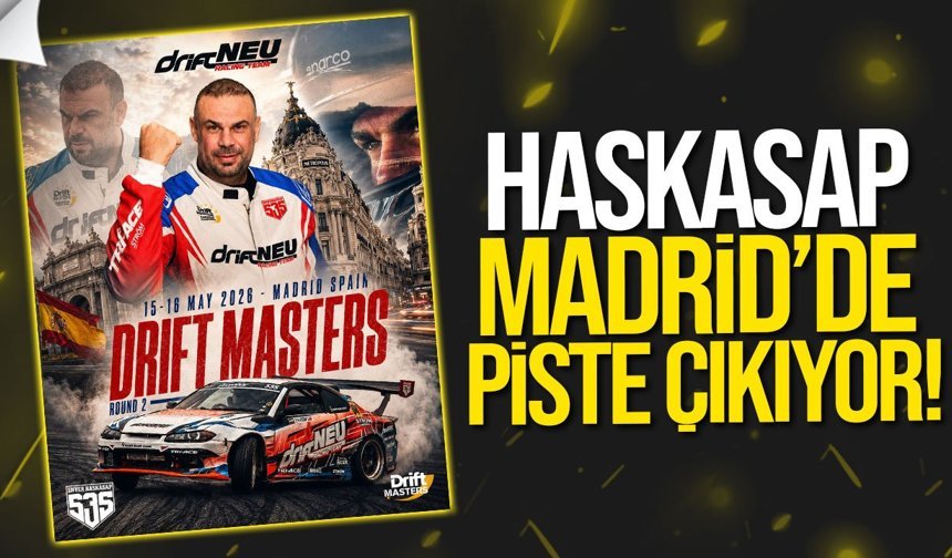 Enver Haskasap Drift Masters Madrid etabında yarışacak