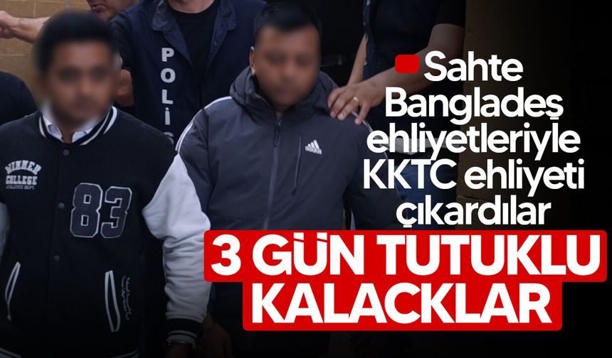 Girne’de sahte ehliyet soruşturması: 2 tutuklu