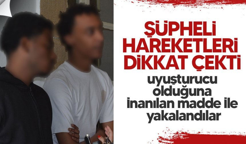 Haspolat’ta yasaklı madde operasyonu: 2 tutuklu