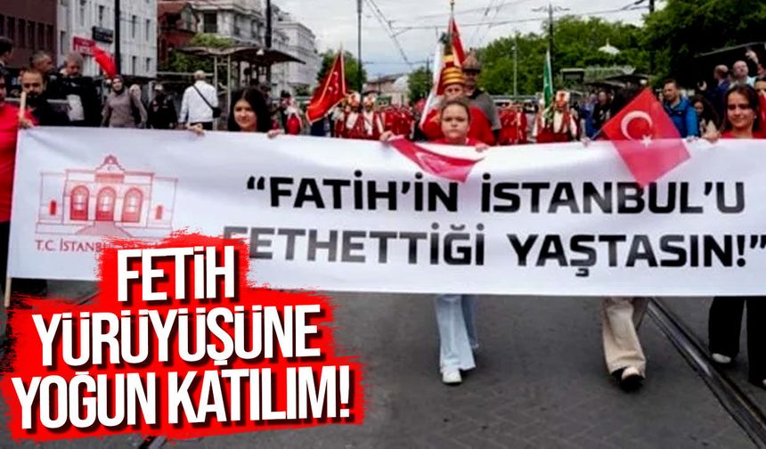 İstanbul’un fethinin 573’üncü yılı coşkuyla kutlanıyor