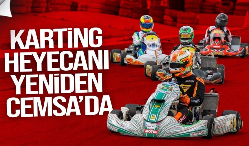 Karting Şampiyonası’nın 3’üncü ayağı pazar günü