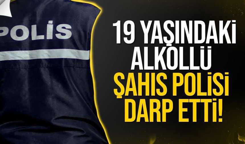 Lefkoşa’da alkollü şahıs polisi darp etti