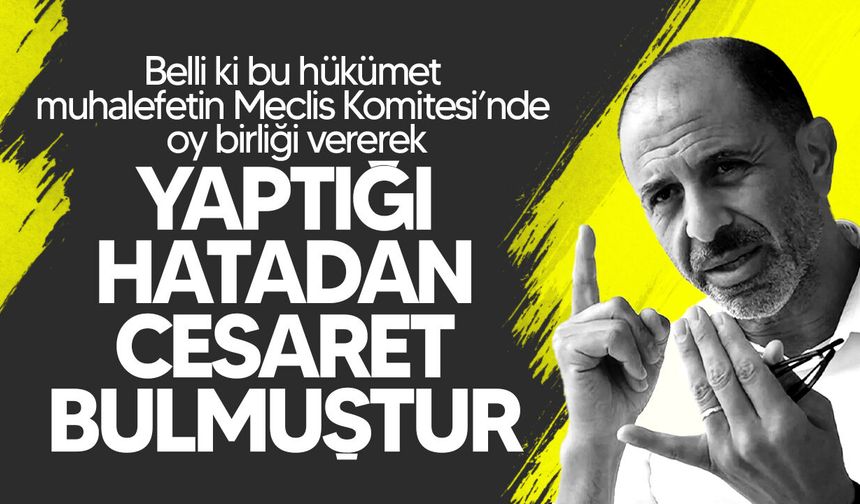 Özersay’dan 23B düzenlemesine sert tepki