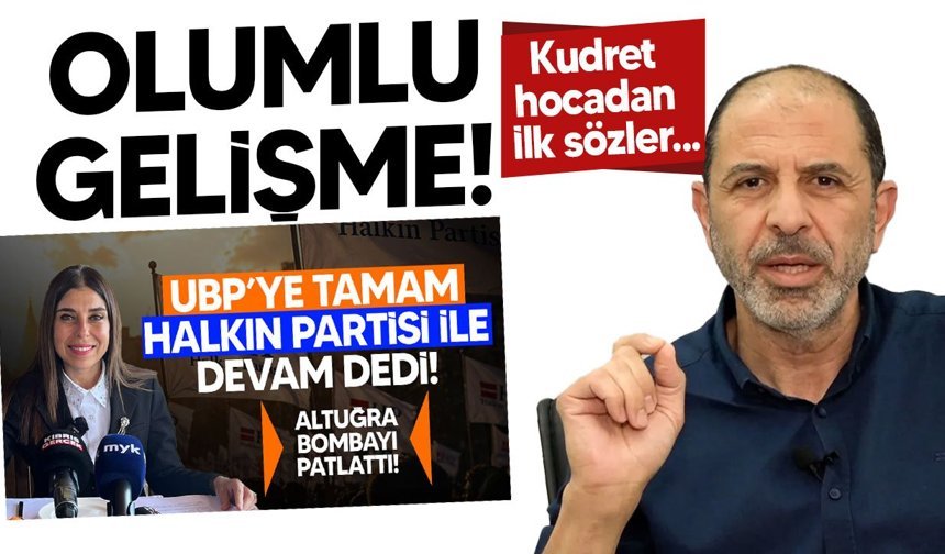 Özersay’dan Altuğra açıklaması: Ülkemiz adına olumlu gelişme