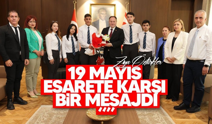 Öztürkler, SSEML heyetini Cumhuriyet Meclisi’nde kabul etti