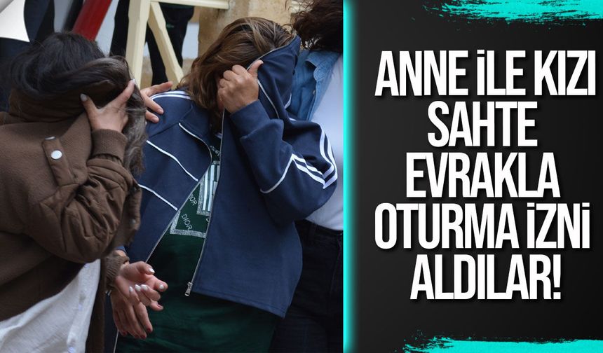 Sahte evrakla oturma izni aldılar iddiası