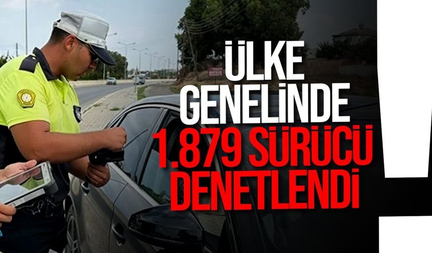 Trafik denetimlerinde 302 sürücüye ceza