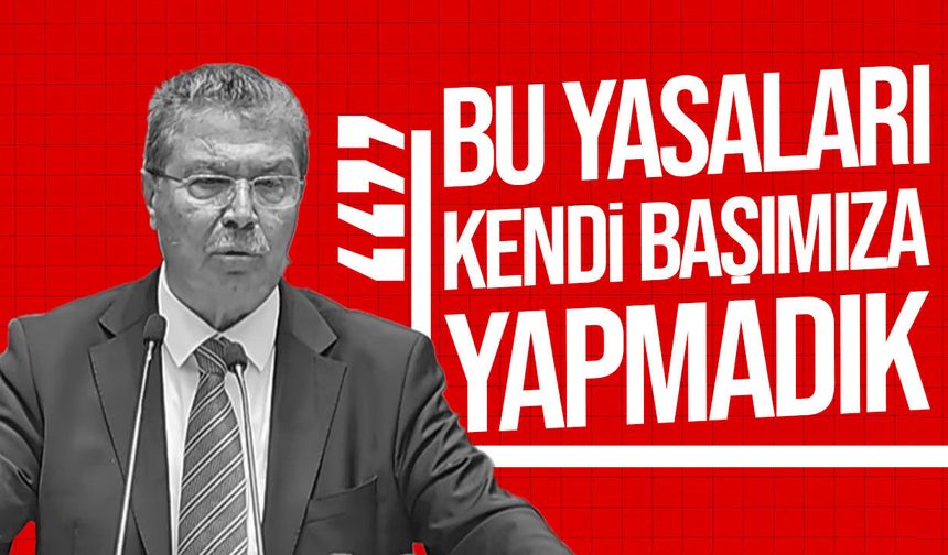 Ünal Üstel’den Meclis’te sert çıkış: Basın özgürlüğünü kısıtlamıyoruz