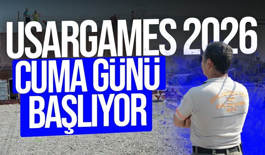 Üniversiteler Arama Kurtarma Oyunları (USARGames 2026) cuma günü başlıyor