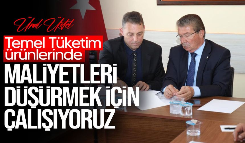 Üstel: "Üreten kesimleri desteklemeyi sürdüreceğiz"