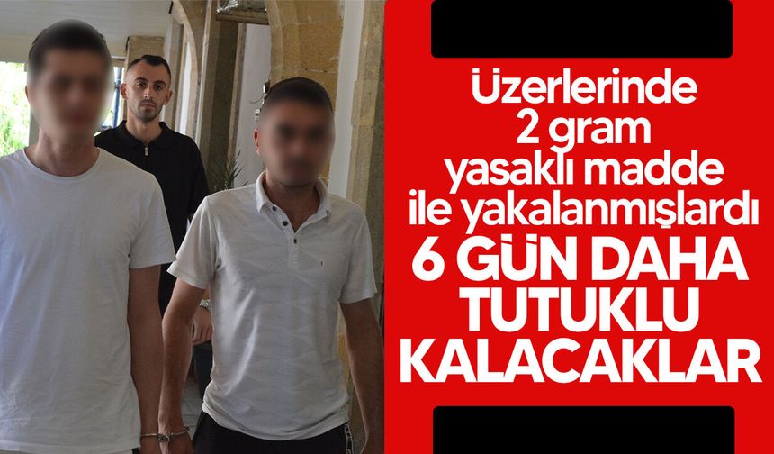 Yasaklı madde zanlıları yeniden mahkemeye çıkarıldı!