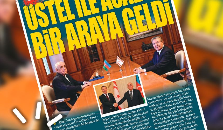 15 HAZİRAN 2026 KIBRIS GERÇEK MANŞET