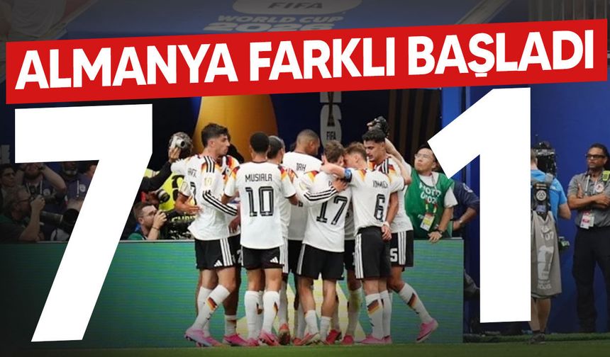 Almanya’dan gol şov! Curaçao karşısında 7 gollü galibiyet