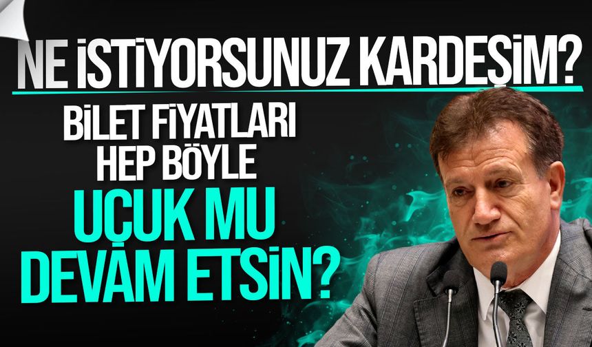 Arıklı'dan Ercan tartışmalarına yanıt: "Ya bir yol bulun ya da yoldan çekilin"