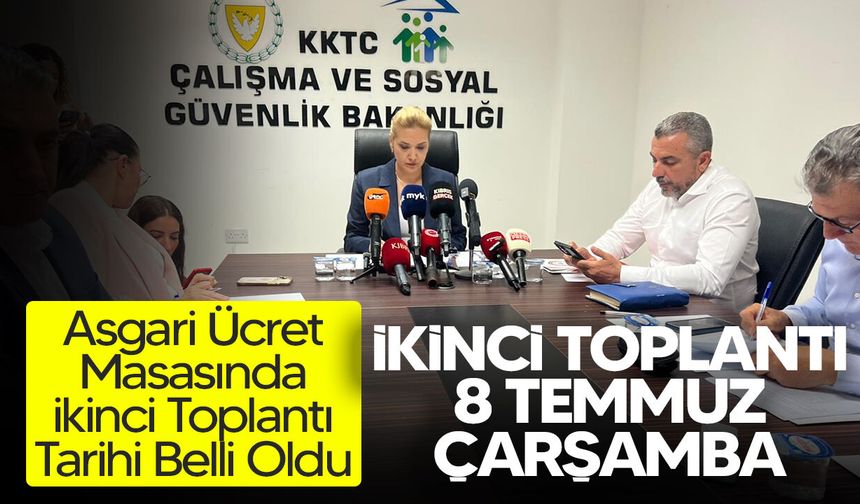 Asgari Ücret Masasında İkinci Toplantı Tarihi Belli Oldu