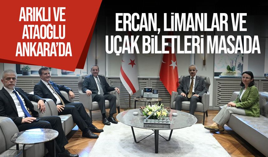 Ataoğlu ve Arıklı Ankara'da Uraloğlu ile görüştü
