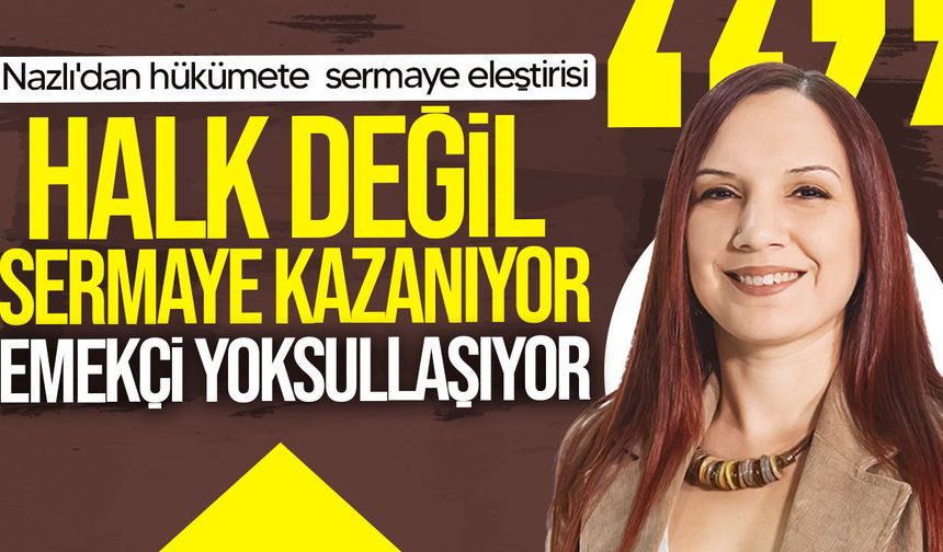 Bağımsızlık Yolu: "Kamu Maliyesindeki Sorunun Nedeni Büyük Sermayenin Korunması"