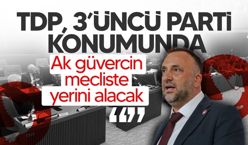 Çeler: "TDP anketlerde üçüncü parti konumunda"