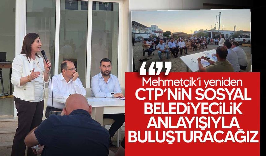 CTP’nin Mehmetçik-Büyükkonuk Belediye Başkan adayı Cemil Sarıçizmeli oldu