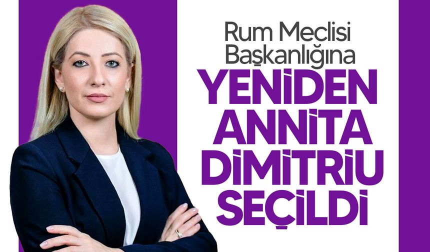 Dimitriu yeniden Rum Meclisi başkanı oldu