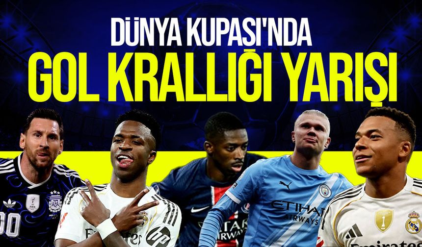 Dünya Kupası'nda Gol Krallığı Yarışı Kızıştı: Zirvede Messi Var