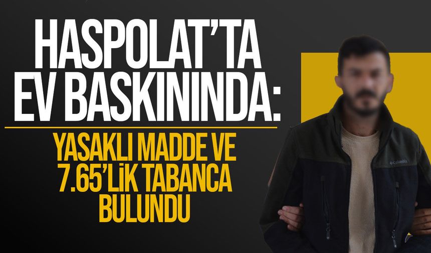 Lefkoşa’da yasaklı madde ve silah operasyonu!