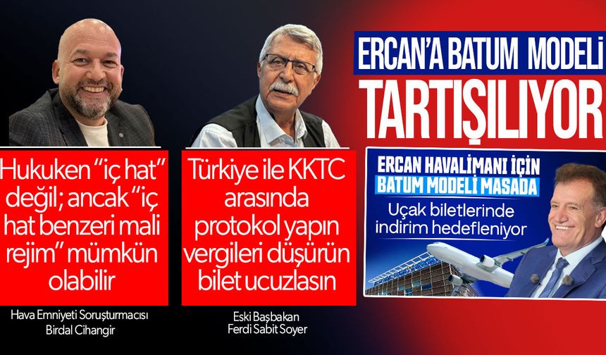 Ercan'da iç hat tartışması büyüyor: Arıklı'nın açıklamalarına peş peşe eleştiriler