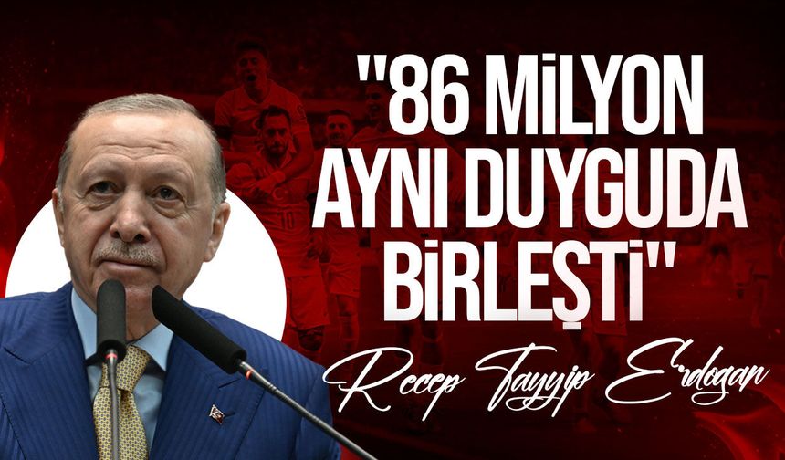 Erdoğan’dan Milli Takım’a Dünya Kupası mesajı