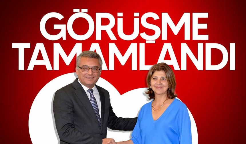 Erhürman ile Holguín bir araya geldi