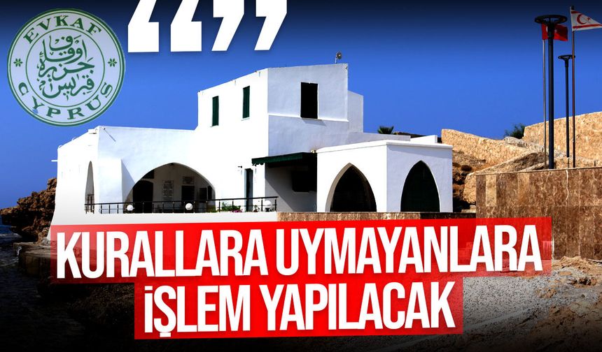 EVKAF’tan Hz. Ömer Türbesi Uyarısı: İzin Almadan Etkinlik Yapılamaz