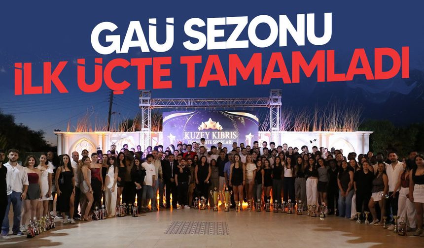 GAÜ, üniversite sporlarında ilk üçte yer aldı