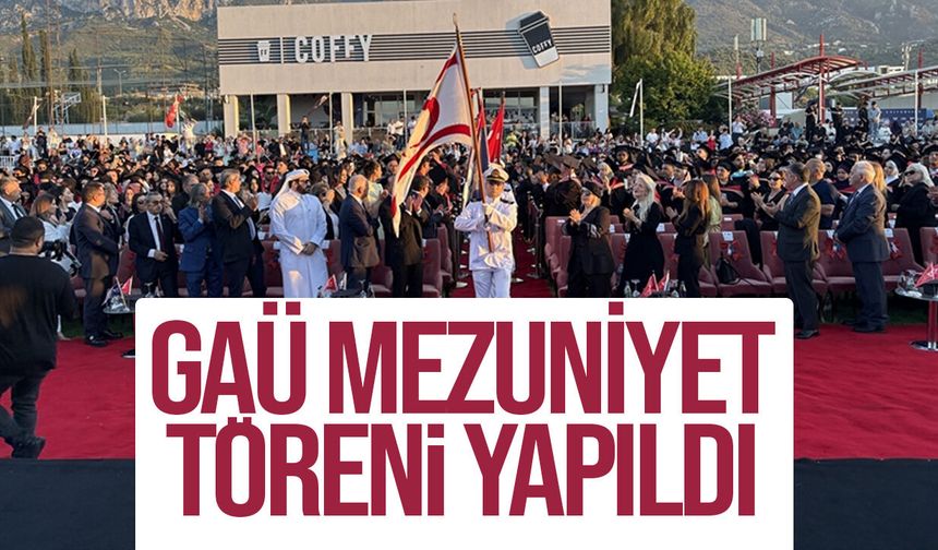 GAÜ’de mezuniyet coşkusu: 700’ü aşkın öğrenci diploma aldı