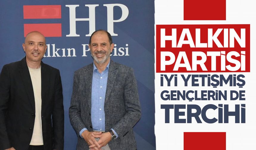Genç girişimci Arsem Aşıkoğlu Halkın Partisi’ne katıldı