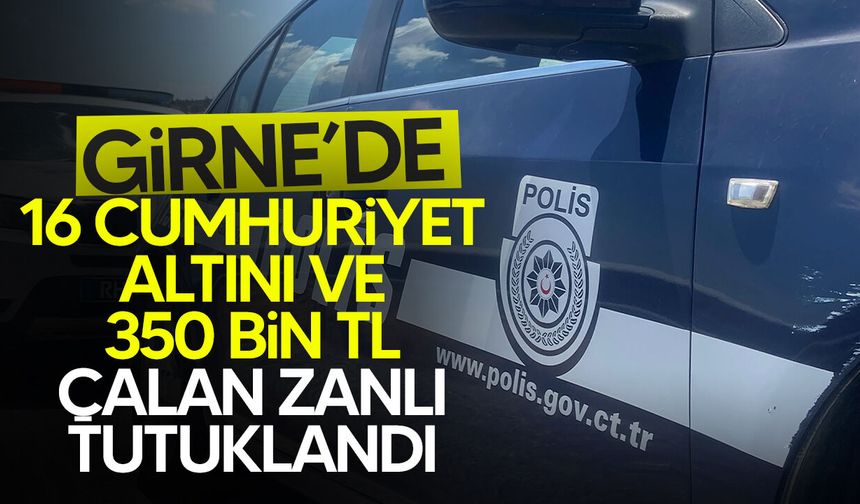 Girne’de hırsızlık!