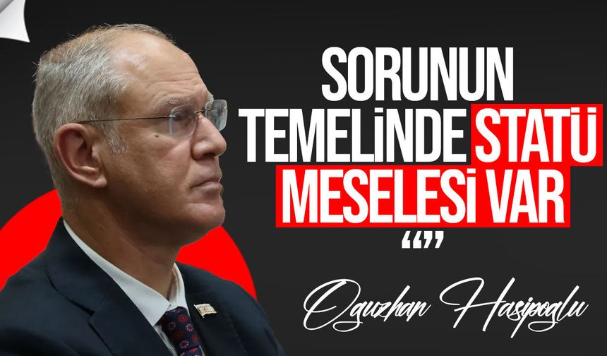 Hasipoğlu: Egemen eşitlik talebimizin ne kadar haklı olduğu görülüyor