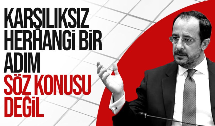 Hristodulidis: Türkiye’ye verilecek AB adımları Kıbrıs’ta ilerlemeye bağlı olmalı