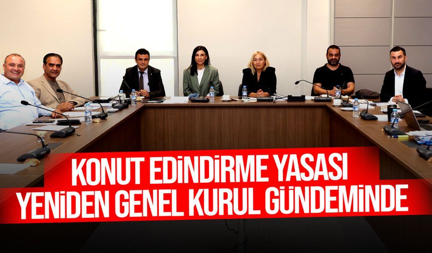Hukuk Komitesi, Konut Edindirme Yasası’nı yeniden Genel Kurul’a sevk etti