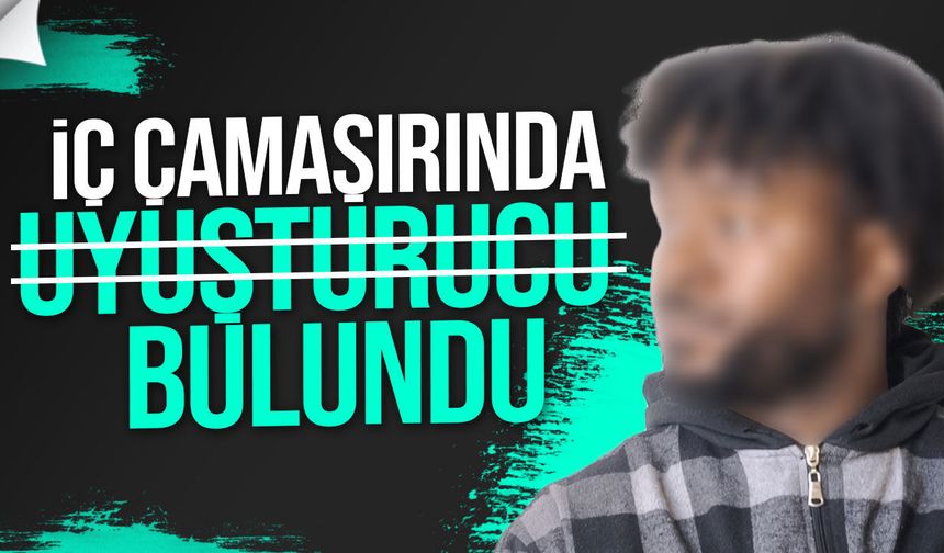 İç Çamaşırında 18 Gram Hintkeneviriyle Yakalandı