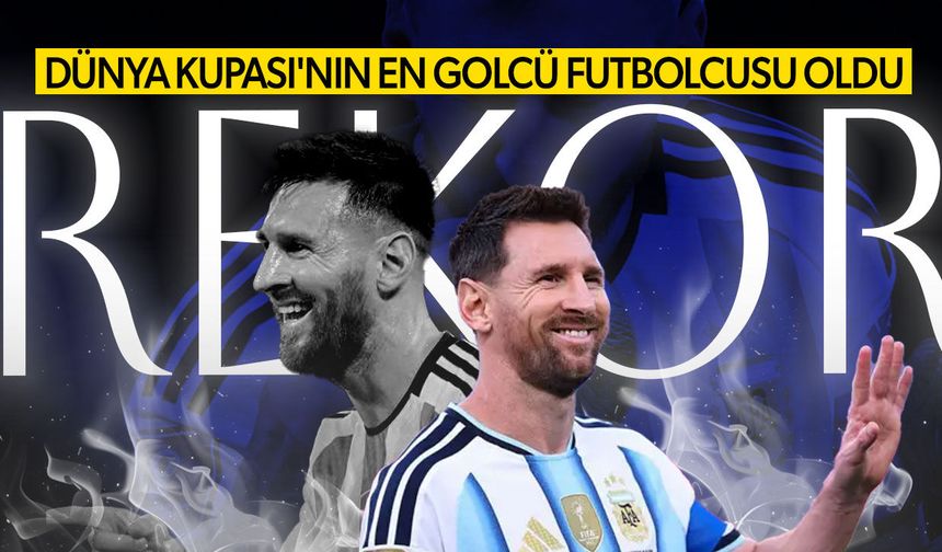 Lionel Messi Tarihe Geçti! Dünya Kupası'nın En Golcü Futbolcusu Oldu