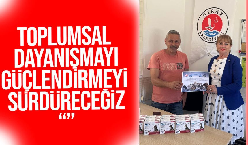 Merit International’dan Girne Belediyesi Hayvan Barınağı’na İlaç ve Bakım Desteği